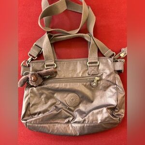 Kipling Chocolate Brown Shoulder Bag